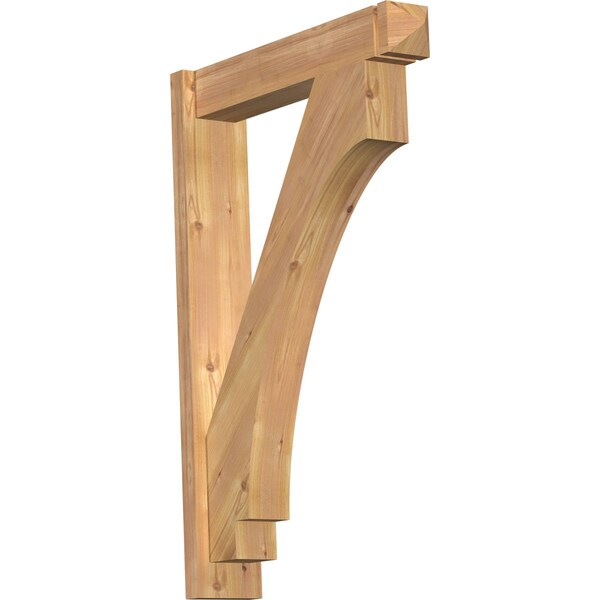 Ekena Millwork Imperial Arts & Crafts Smooth Outlooker, Western Red Cedar, 5 1/2"W x 26"D x 38"H OUT06X26X38IMP03SWR - main